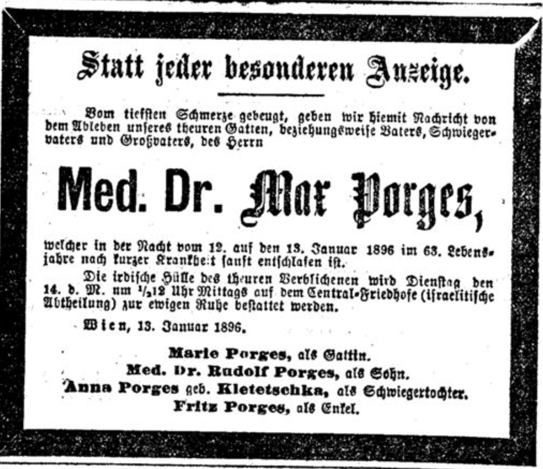Med. Dr. Max Porges