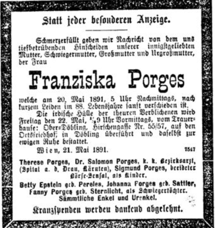 Franziska Porges