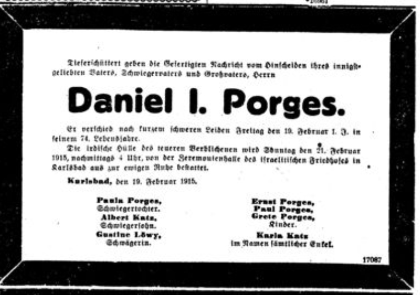 Daniel I. Porges