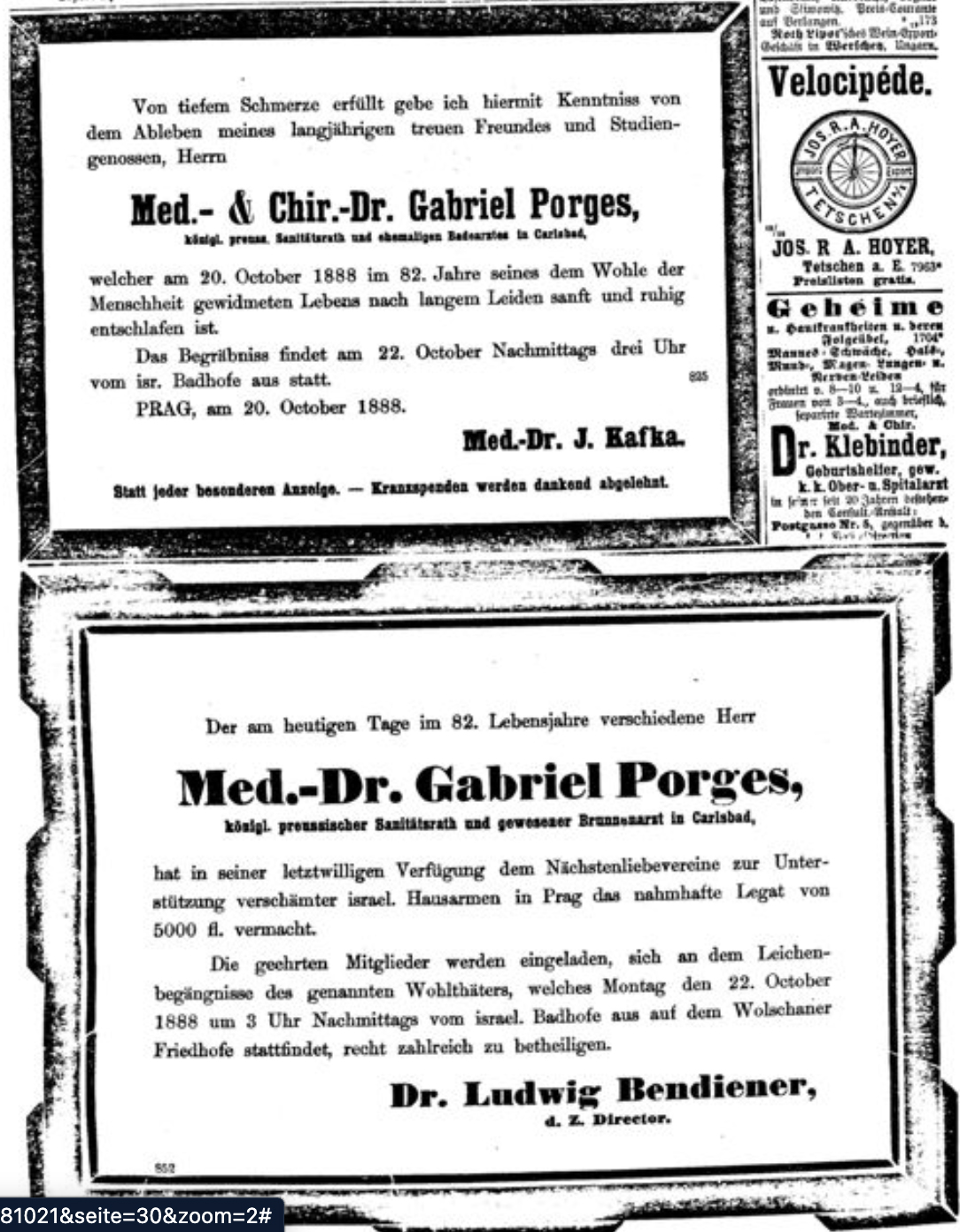 Med.- & Chir.-Dr. Gabriel Porges
