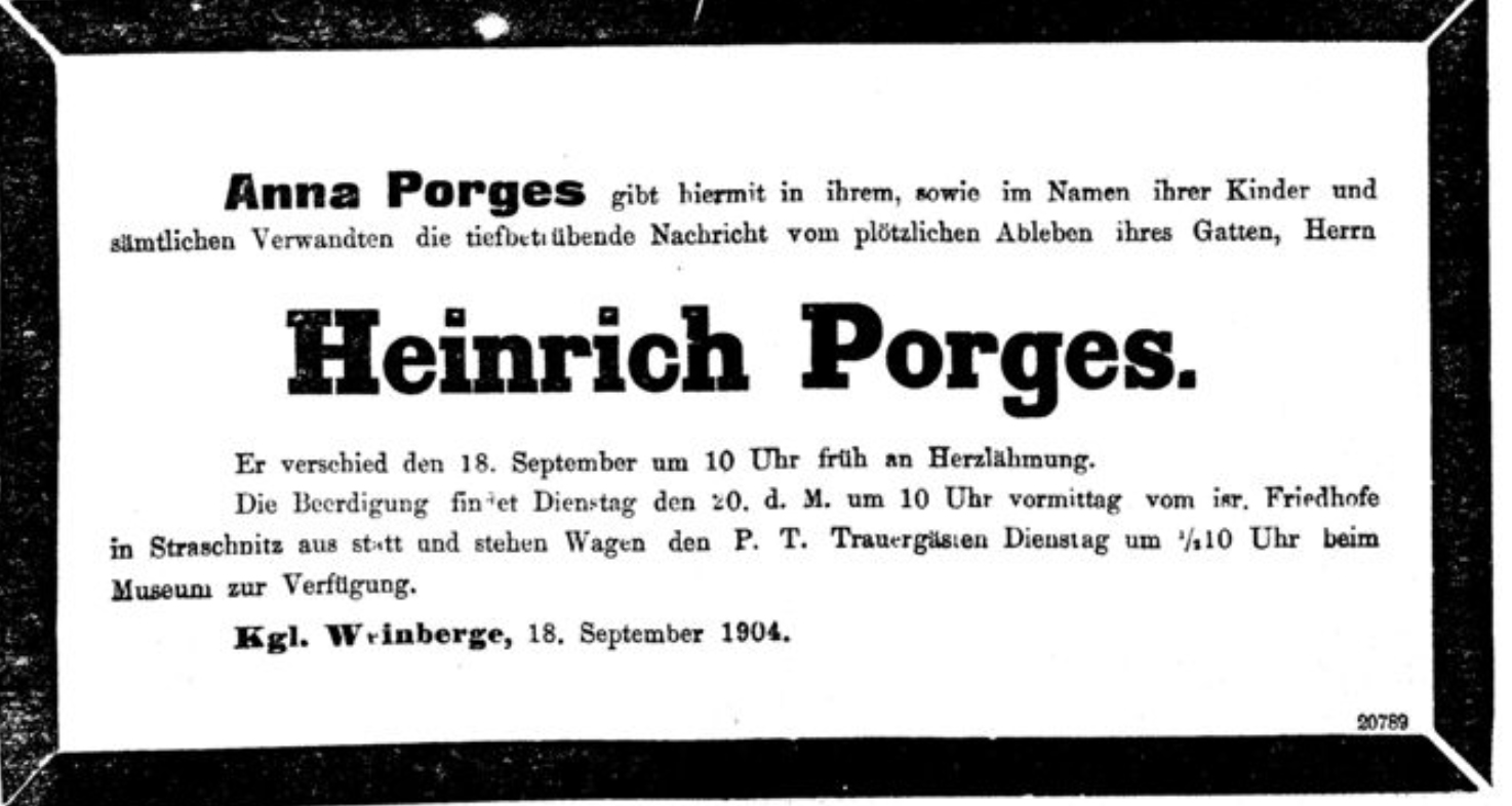 Heinrich Porges