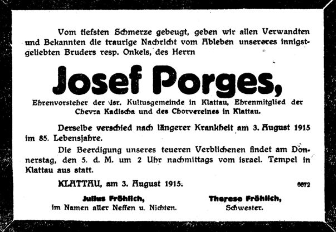 Josef Porges (Klattau)