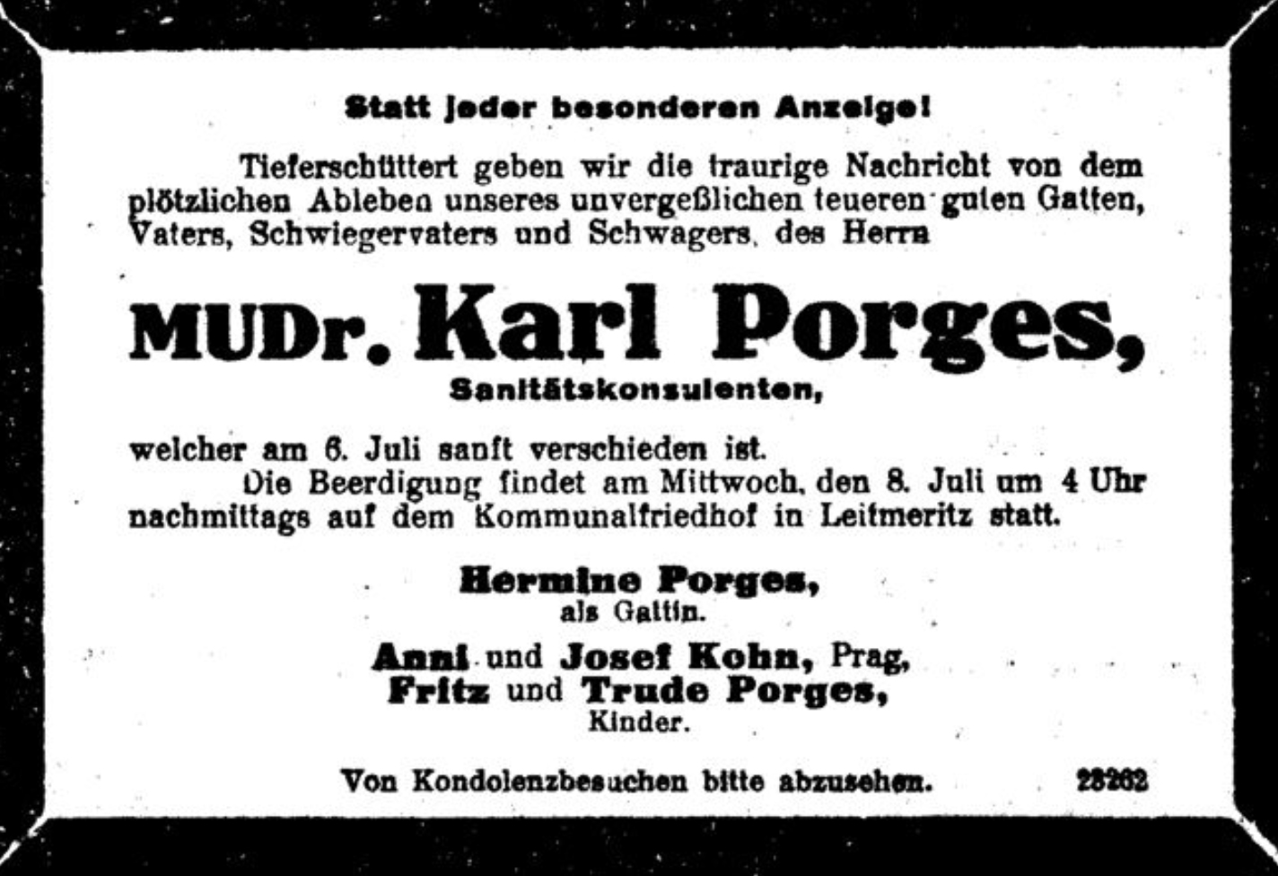 MUDr. Karl Porges